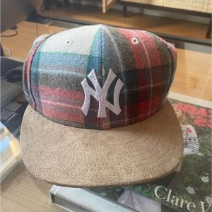 KITH Plaid Yankee hat